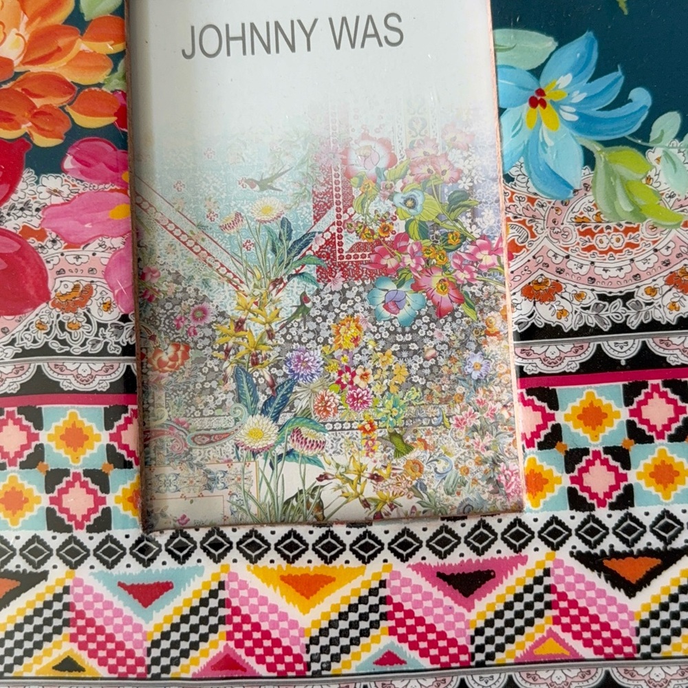 Johnny Was Navy Velvet Frame